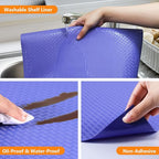 Shelf Liners for Kitchen Cabinets Refrigerator Liners Waterproof Plastic - Image 3