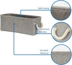Temary Small Storage Baskets for Organizing, Narrow Baskets for Storage Toilet - Image 3