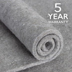 RUGPADUSA - Eco-Plush - 8'x10' - 3/8" Thick - 100% Felt - Extra Cushioned Rug - Image 5