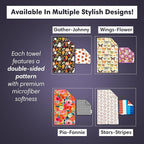 Microfiber Hand Towel & Washcloth Set of 2 - Image 7