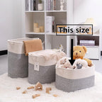 Medium and Large Woven Basket//With Handle, Used - Image 9