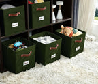 DECOMOMO Storage Cubes, Fabric Organizer Bins - Image 8