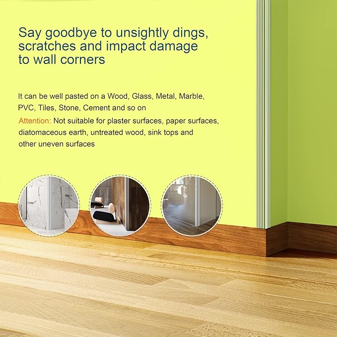 HOMREALM Baby Proofing 7.05ft Long Corner Protector Baby Corner Guards - Image 5