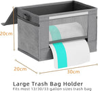 2 Pack Extra Large Trash Bag Holder Dispenser, Oxford Cloth Garbage Bag Storage - Image 2