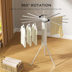 Tripod Clothes Drying Rack, Garment Rack Portable and Foldable Space Saving - Image 3