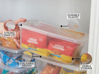 Rubbermaid Cleverstore 6 Qt Clear Storage Bins - Image 5