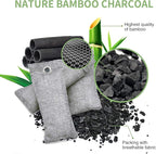 6 Pack Bamboo Charcoal Air Purifying Bag, Activated Charcoal Bags Odor Absorber - Image 2
