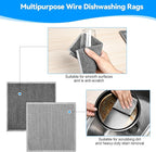 Stainless Steel Scrubber and Cleaning Rags - Image 6