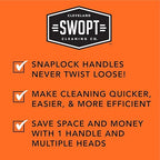 SWOPT Microfiber Flexible Duster Head Includes Additional Refill, Washable - Image 6