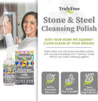 Truly Free Stone & Steel Cleansing Polish Starter Kit - Image 3