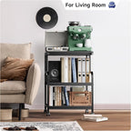 Printer Stand, 20×16×28'' Metal Printer Table - Image 3