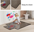 Beveled Edge Irregular Office Chair Mat - Image 6