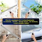41-Inch High Elasticity Replacement Silicone Squeegee Strips, - Image 7