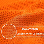 Homaxy 100% Cotton Waffle Weave Kitchen Dish Towels, Ultra Soft Absorbent Quick - Image 2