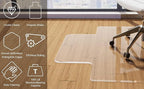 Beveled Edge Irregular Office Chair Mat - Image 2