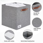 Collapsible Fabric Storage Cube Bins - Image 3