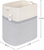 Storage Baskets for Clothes Fabric Cotton Rope Storage Basket - Image 7