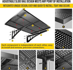2-Pack 2x3ft Adjustable Garage Wall Shelving 560lbs Load Capacity Heavy Duty - Image 6