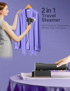 Steamer for Clothes, Sundu Portable 2-in-1 Steamer & Iron, 15s Fast Heat-up - Image 2