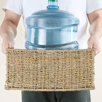 HOONEX Large Wicker Baskets for Storage, Seagrass Baskets - Image 5
