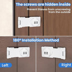 Keyless Cabinet Lock with Combination Code - Image 5