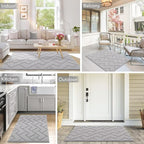 hicorfe Indoor Doormat, Front Back Door Mat TPR Backing Non Slip Mats 20"x31.5" - Image 7