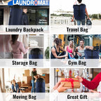 Laundry Bag Backpack, 125L Extra Large Travel Laundry Bags - Image 7