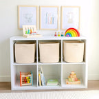 NaturalCozy Storage Cubes 11 Inch Cotton Rope Woven Baskets - Image 3