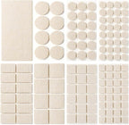 Felt Furniture Pads for Hardwood Floors 129 Piece, Furnigear Anti Scratches by Furnigear
