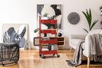 Simple Houseware 4-Tier Multifunctional Rolling Utility Cart - Image 8