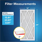 Filtrete 14x24x1 AC Furnace Air Filter, MERV 11, MPR 1000, Micro Allergen - Image 2