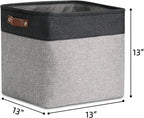DULLEMELO Cube Basket for Storage, Collapsible Fabric Cube for Organizing - Image 2