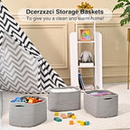 Small Storage Baskets for Organizing, Woven Storage Baskets for Shelves - Image 6