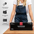 Garage Wall Organizer | 48" Heavy-Duty Tool Storage Rack | Adjustable - Image 5
