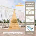 GameGem Clothes Drying Rack, Drying Rack Clothing, Foldable Laundry Drying Rack - Image 2