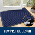 OLANLY Front Door Mat Indoor Outdoor Entrance, Waterproof Heavy Duty Doormat - Image 4