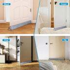 QUOLIX Triangle Under-Door Draft Stopper, Weighted Weather Stripping - Image 7