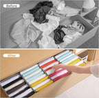 Coorganisers4 Packs T-shirt Drawer Organizers - Image 3