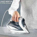 Rowenta Iron Steamer for Clothes, Focus Stainless Steel Soleplate, 400 - Image 5
