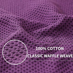 Homaxy 100% Cotton Waffle Weave Kitchen Dish Towels, Ultra Soft Absorbent Quick - Image 2
