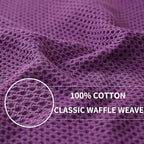 Homaxy 100% Cotton Waffle Weave Kitchen Dish Cloths, Ultra Soft Absorbent Quick - Image 2