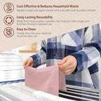 H4N Microfiber Cleaning Cloth Roll, 85 Pack Micro Fiber Wash Cloths - Image 4