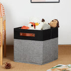 DULLEMELO 12x12 Storage Cubes, Collapsible Sturdy Cube Storage Bins - Image 6