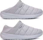 KUBUA Slippers for Men and Womens Indoor House Shoes Plush Slip on Outdoor - Image 2