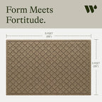 WaterHog Heavy Duty Doorway Mat, Made in USA, Durable & Skid-Resistant Entryway - Image 3