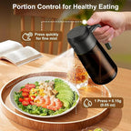 2-in-1 Glass Oil Dispenser & Sprayer - 16oz/470ml Leakproof Olive Oil Sprayer - Image 3