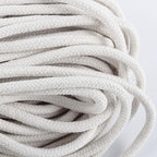 ZOENHOU 164 ft 1/4 in Natural Cotton Rope - Image 3