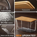 Pantry Organizers Storage, 2 Pack Stackable Kitchen Counter Bins - Image 5