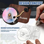 Taylo r car-mounted record player essential oil fragrance disc air freshener - Image 4
