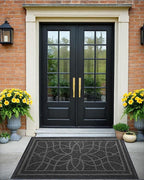 DEXI Front Door Mat Outside Entrance, Heavy Duty Non Slip Low Profile Doormat - Image 8
